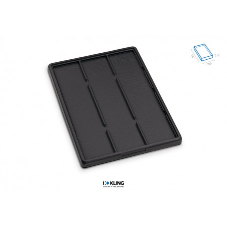 RL3F/17 Tray met 3 vakken Rebra Extralight serie