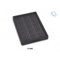 Tray voor rings RL15TR met 15 trouwringwangen Rebra Extralight serie Tray voor rings RL15TR met 15 trouwringwangen Rebra Extralight serie