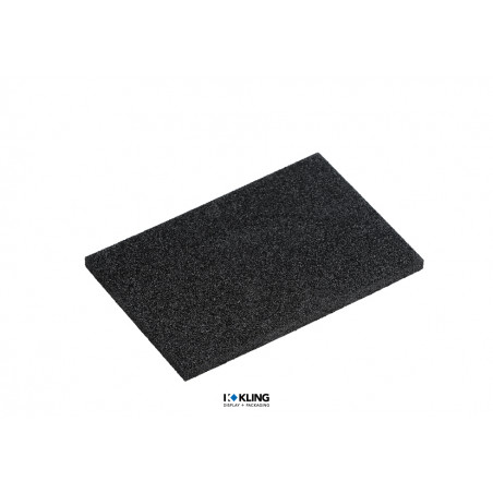 Schuimrubber inzetstuk antistatisch Zwart 115ES/116ES voor X-Press-dozen 115/116