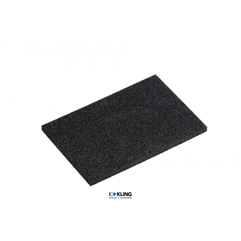 Schuimrubber inzetstuk antistatisch Zwart 115ES/2/116ES/2 voor X-Press-dozen 115/116