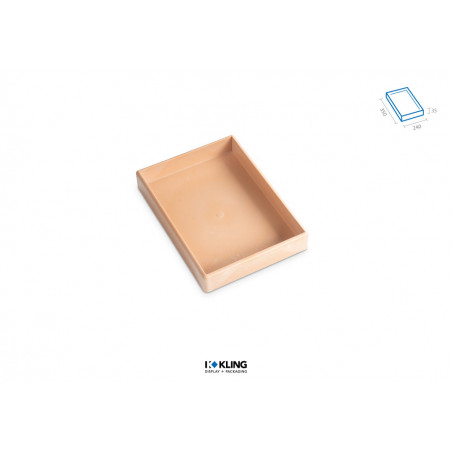 Injection moulded Stackable Tray - Industrial tray 3904X