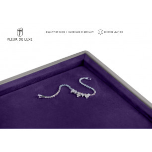 Empty genuine leather tray Serie Versailles