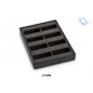 Uhrenlade RL8U48D mit 8 Fächern für Uhren Serie Rebra Extralight Uhrenlade RL8U48D mit 8 Fächern für Uhren Serie Rebra Extralight