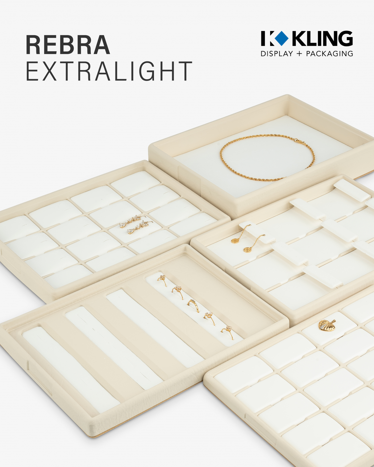 REBRA ExtraLight: Lichtgewicht presentatiedisplays in nieuwe trendkleuren